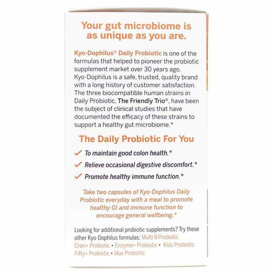 Kyo-Dophilus Daily Probiotic Immune & Digestive Support, KYO